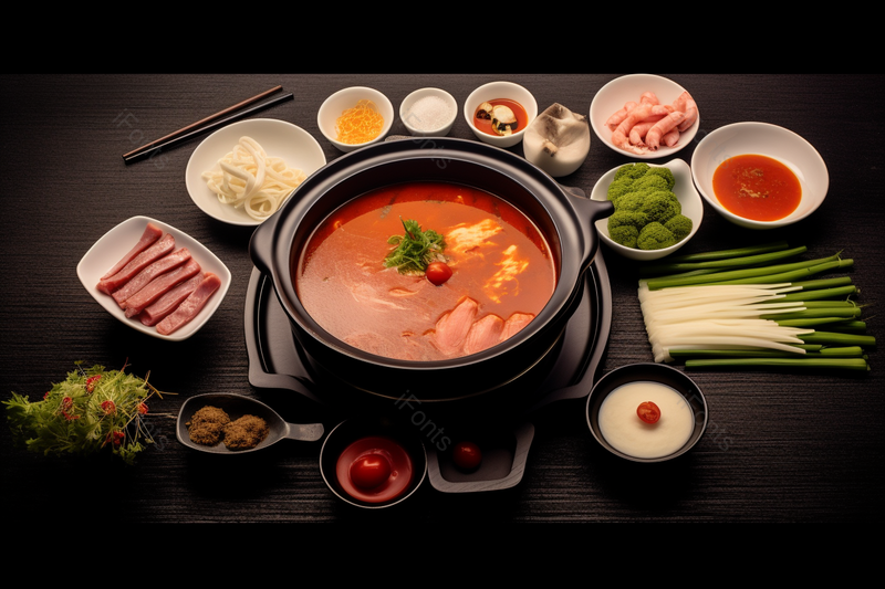 云南特色小吃过桥米线红汤牛肉各种配料美食摄影,高清,摄影图,摄影图片,图片大全,摄影图免费下载